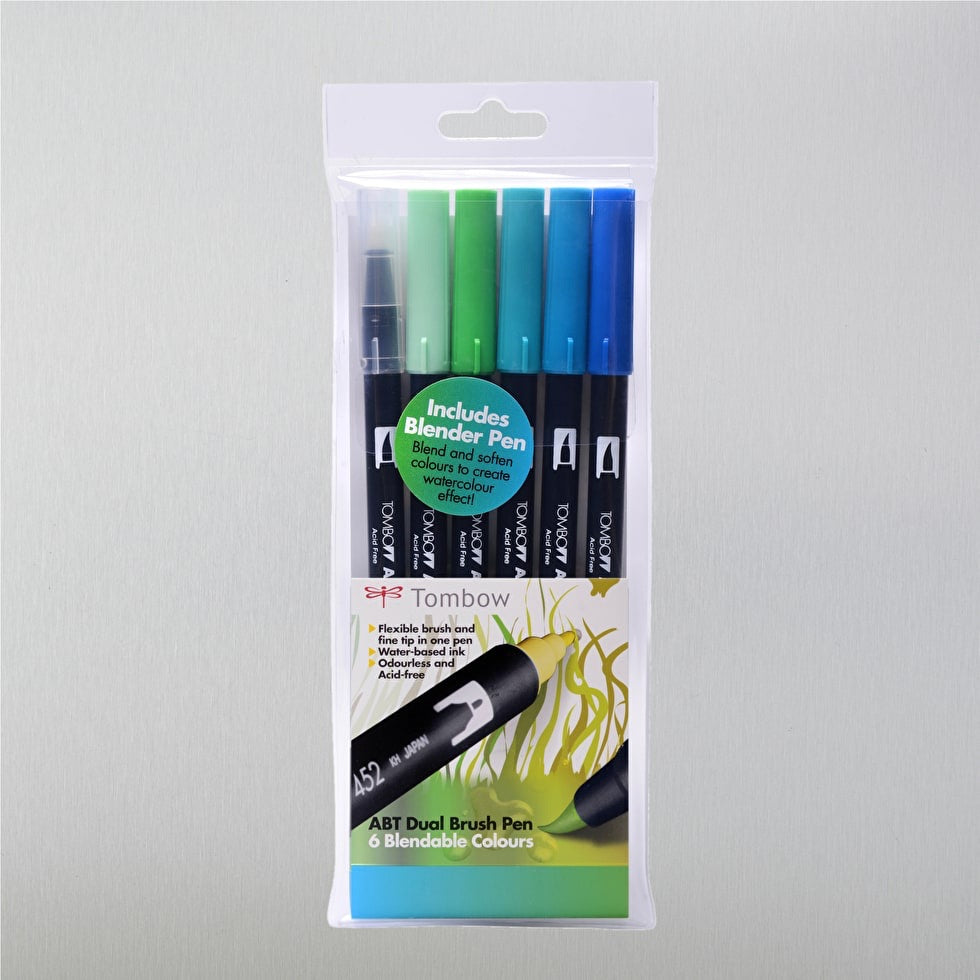 Tombow : Dual Tip Blendable Brush Pen Sets